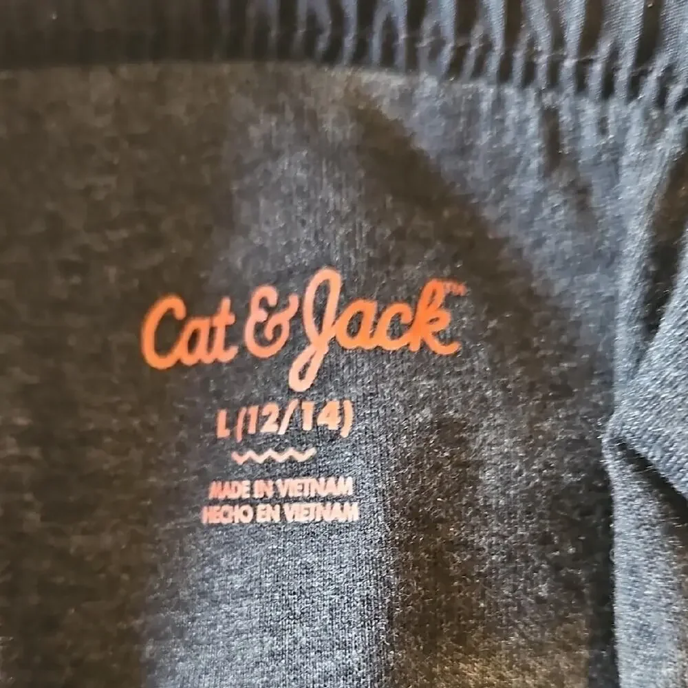 Cat & Jack Black and Gray Sweatpants Joggers